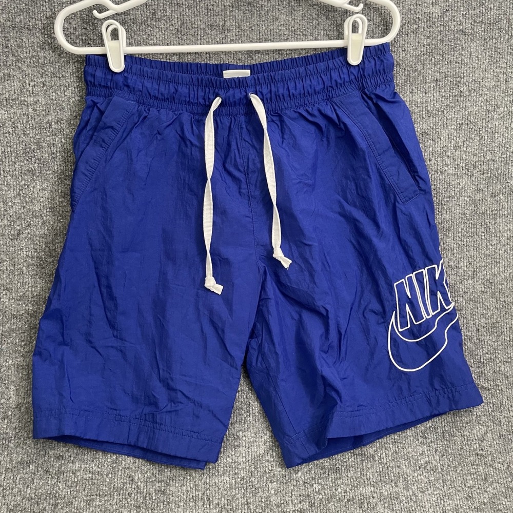 Nike Sportswear Alumni Woven Flow Shorts Mens Sz  M Deep Royal Blue DB3810